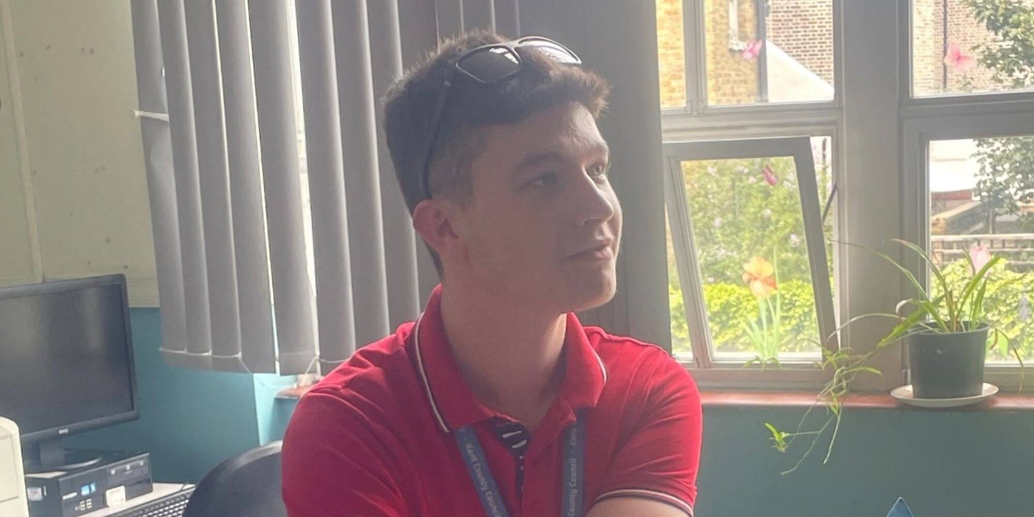 Our learner James