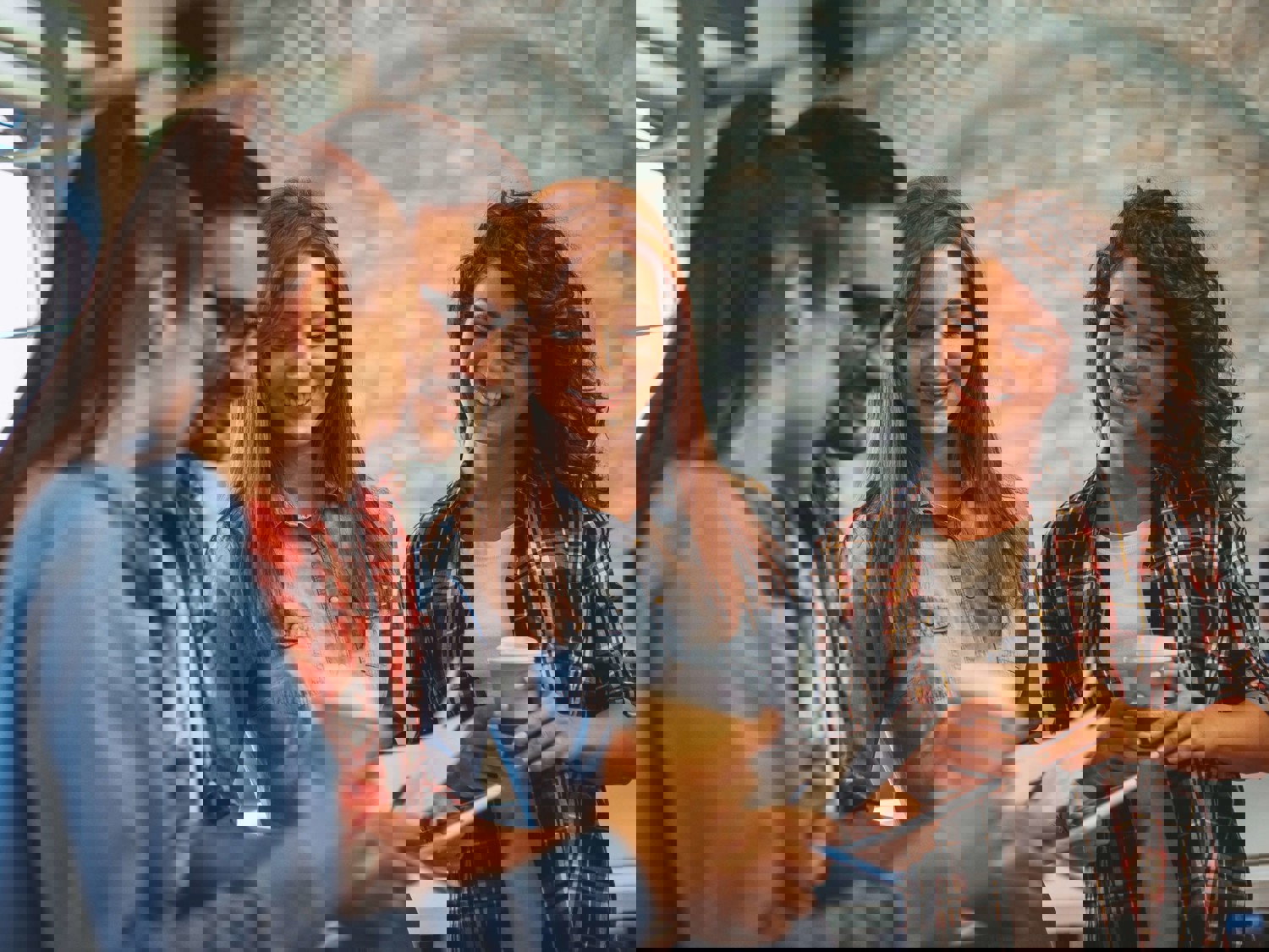 People working together