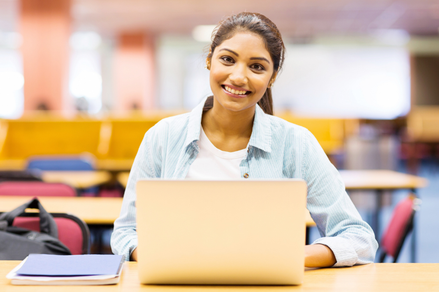 Young female learner